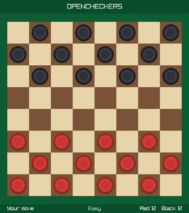 opencheckers gameplay