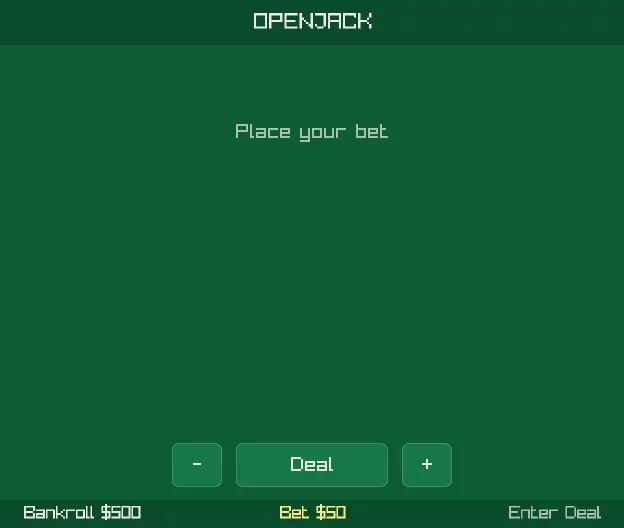 openjack gameplay