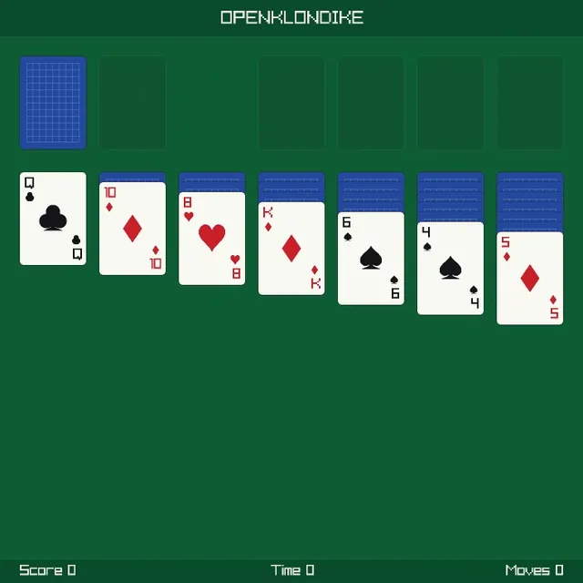 openklondike gameplay