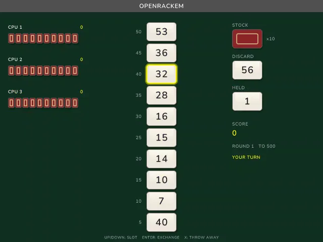 openrackem screenshot